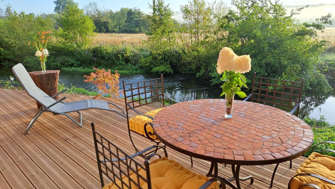 Au Bord De L'Eau Pres A13 Deauville Honfleur Rouen Saint-Philbert-sur-Risle Εξωτερικό φωτογραφία